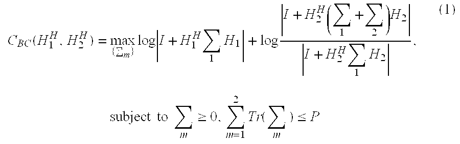 Beam and power allocation method for MIMO communication system