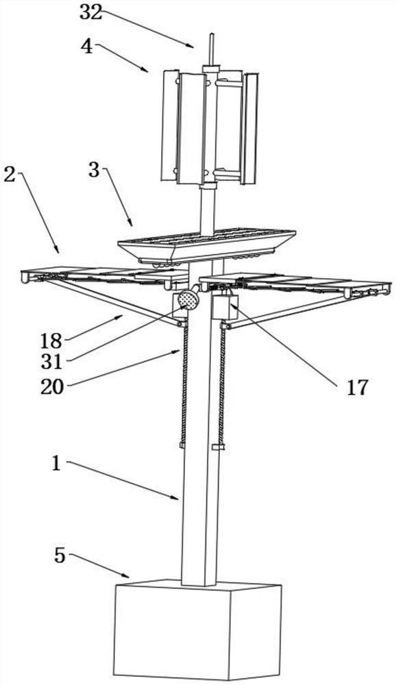 Energy-saving and environment-friendly street lamp