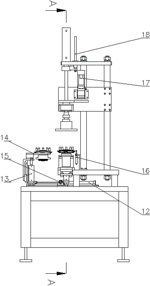 End face run-out and bolt detection integrated machine for third generation hub unit