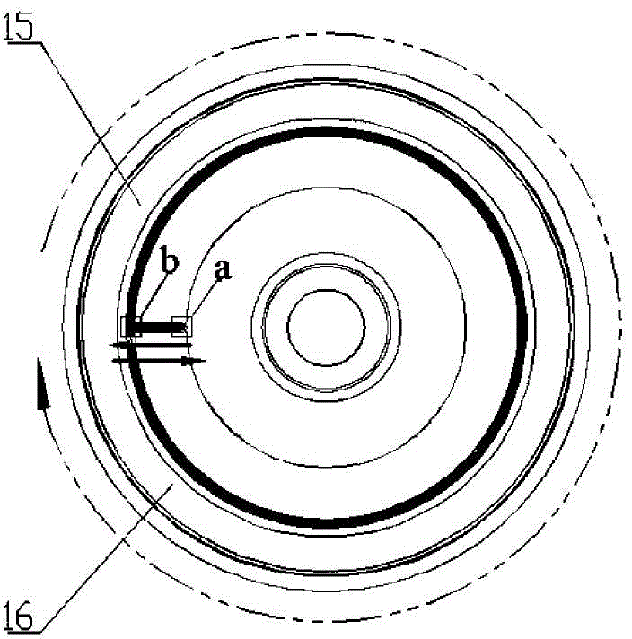 Two-sheet type wheel hub stirring friction welding device