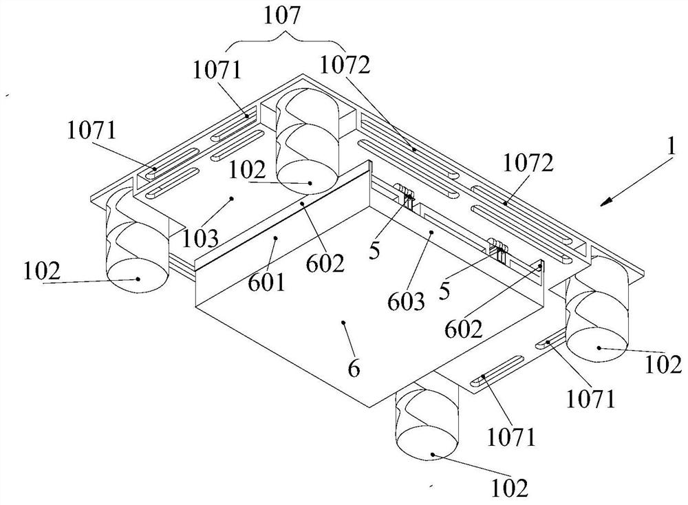 Rail type bed-bed transfer device