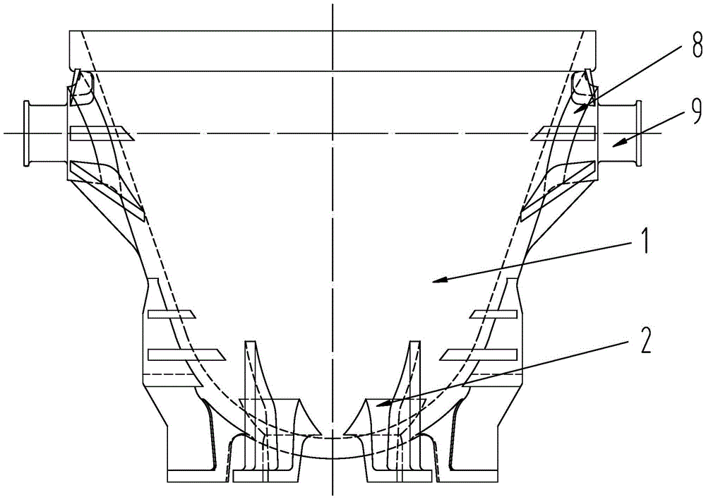 Welding slag package suitable for copper slag slow cooling process