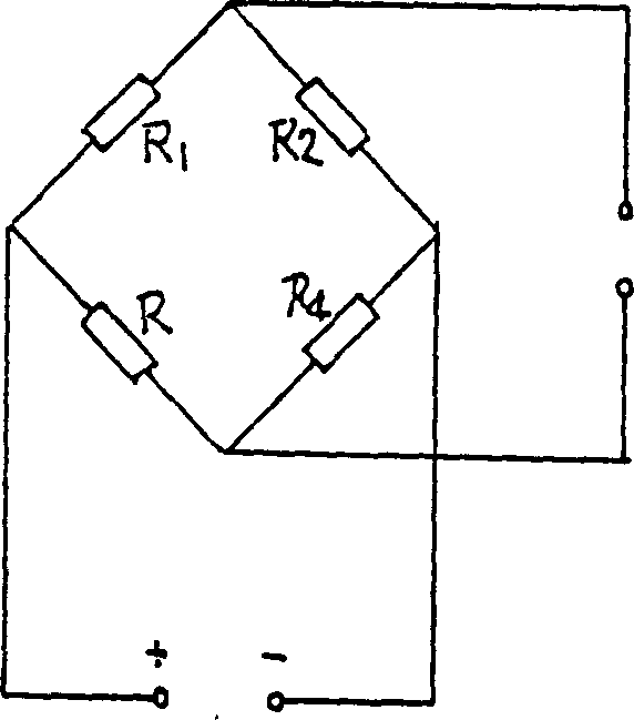 Method for measuring polymer-base foam material elastic modulus by displacement sensor