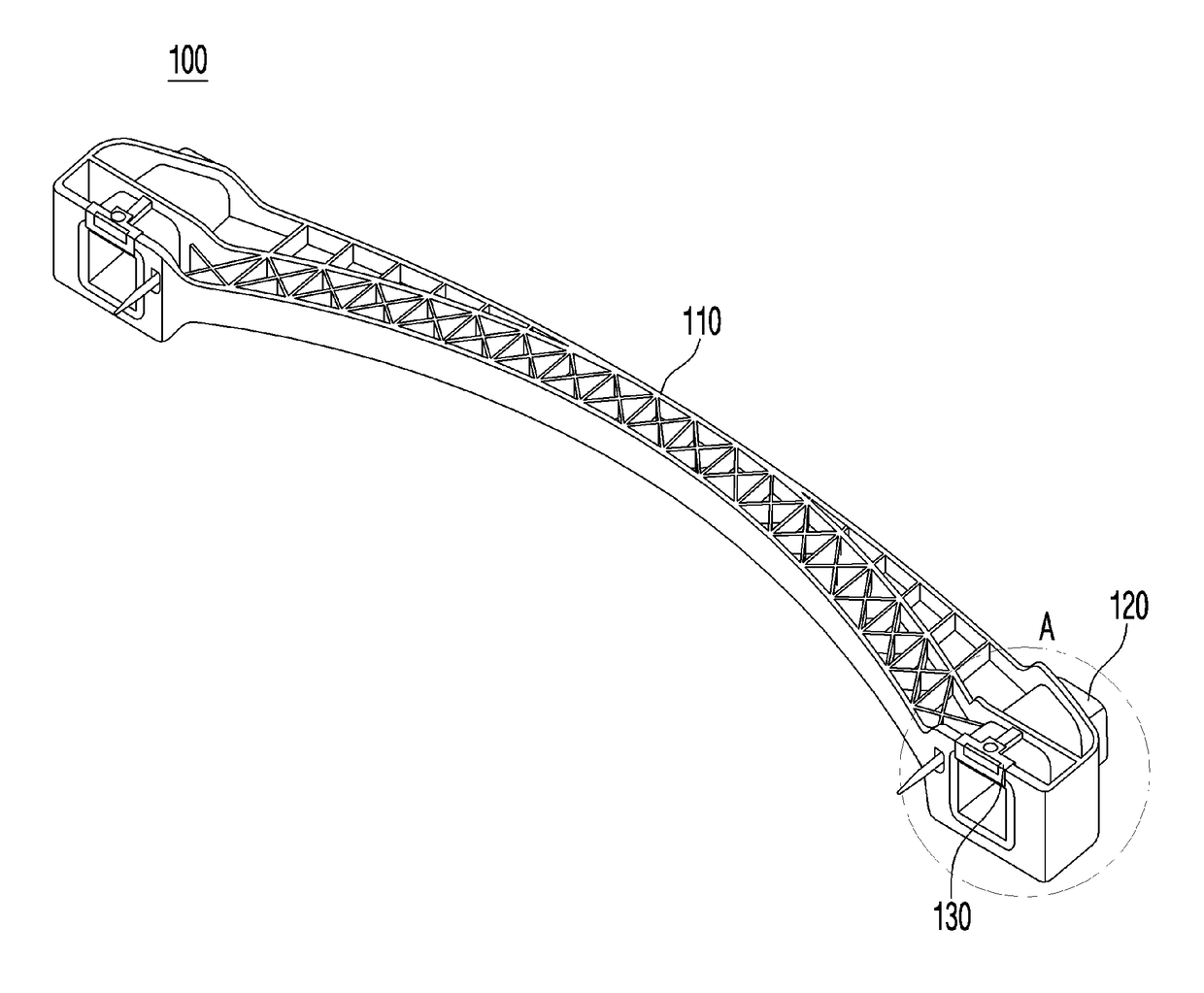 Bumper system for vehicle