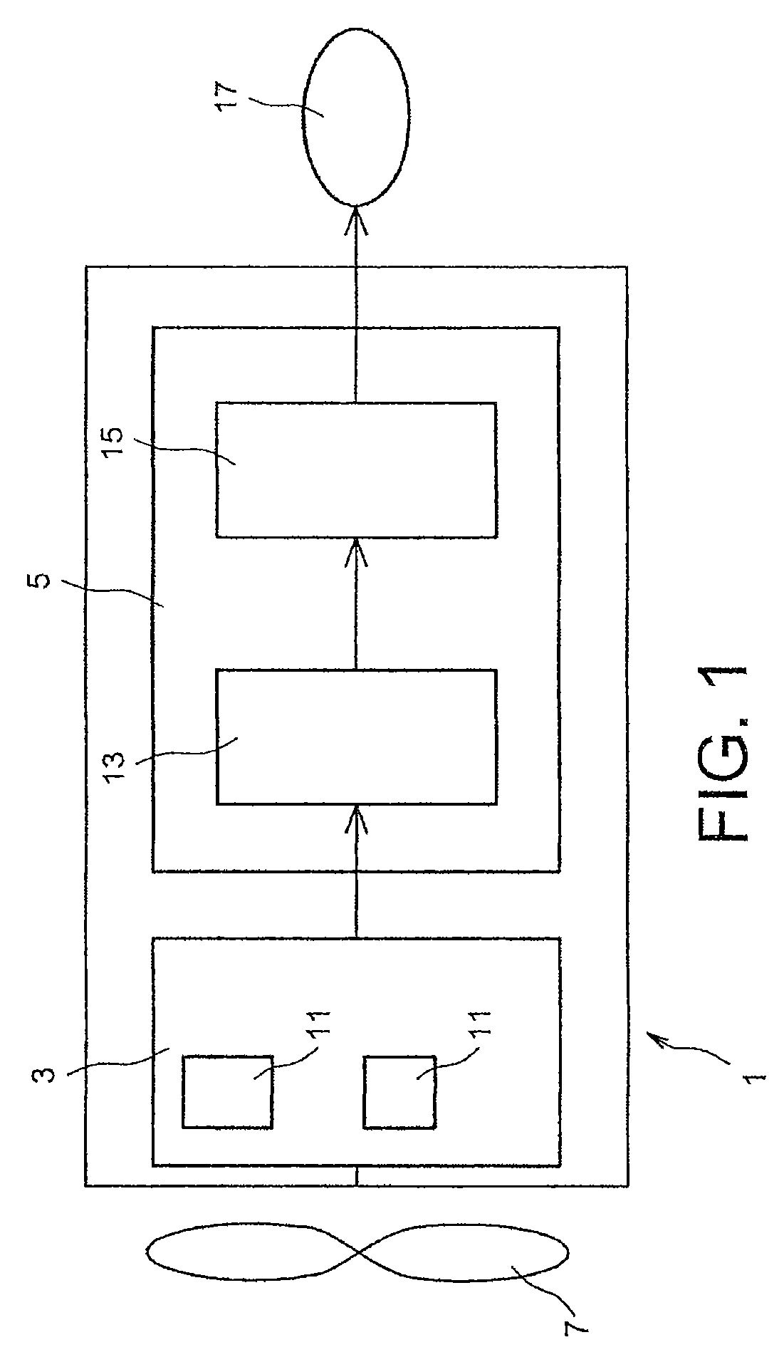 System for detecting an impact on an aircraft engine impeller wheel