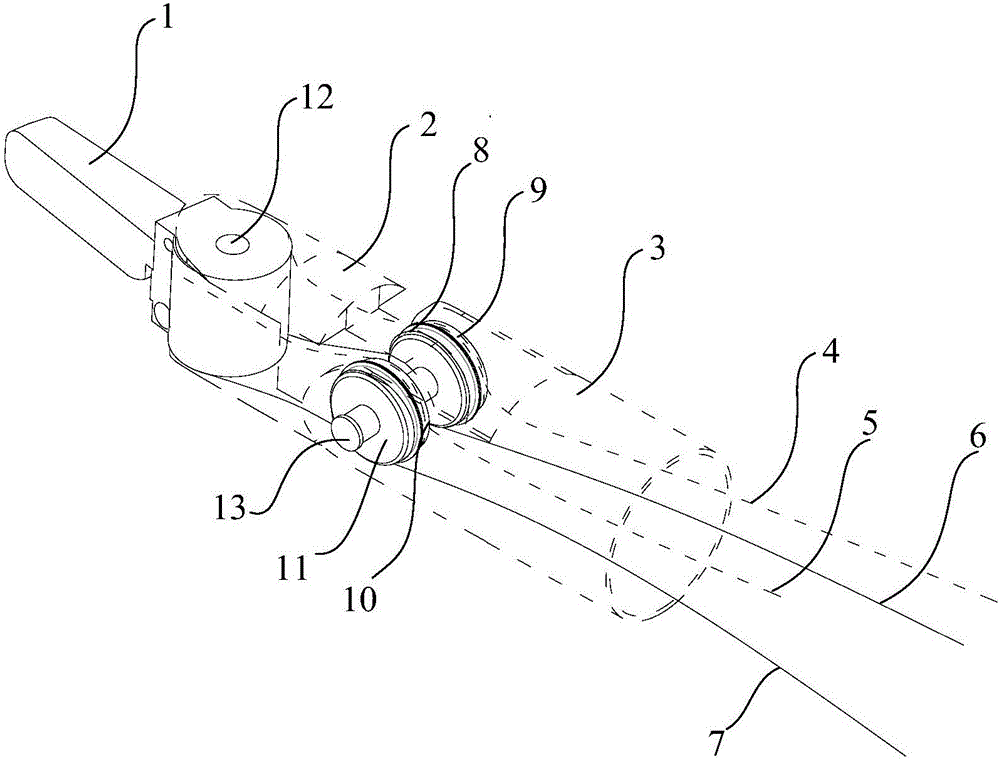 Surgical instrument and surgical robot adopting same