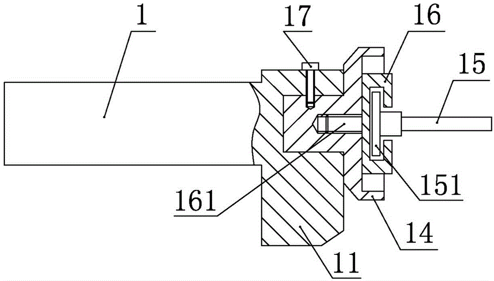 Arc type self-adaptive stud welding gun