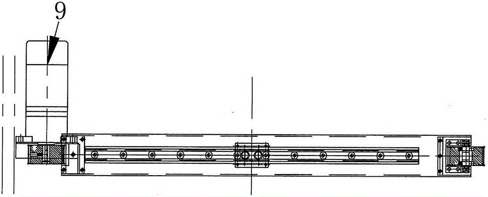 A reciprocating winding device for processing spiral core rolls