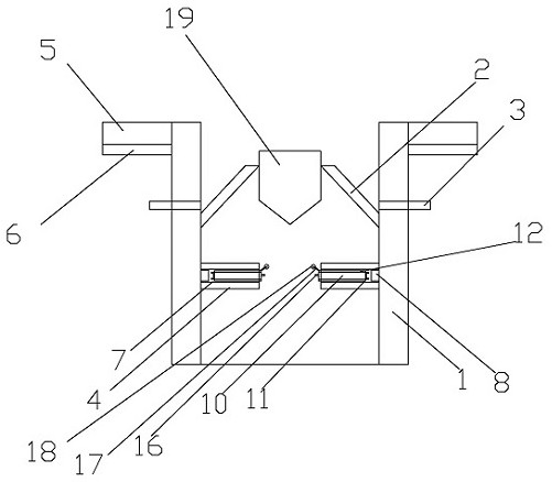 A shaft protection device and a special water bucket