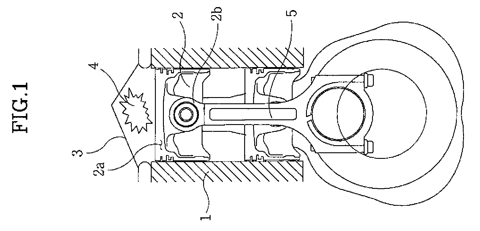 Piston of engine