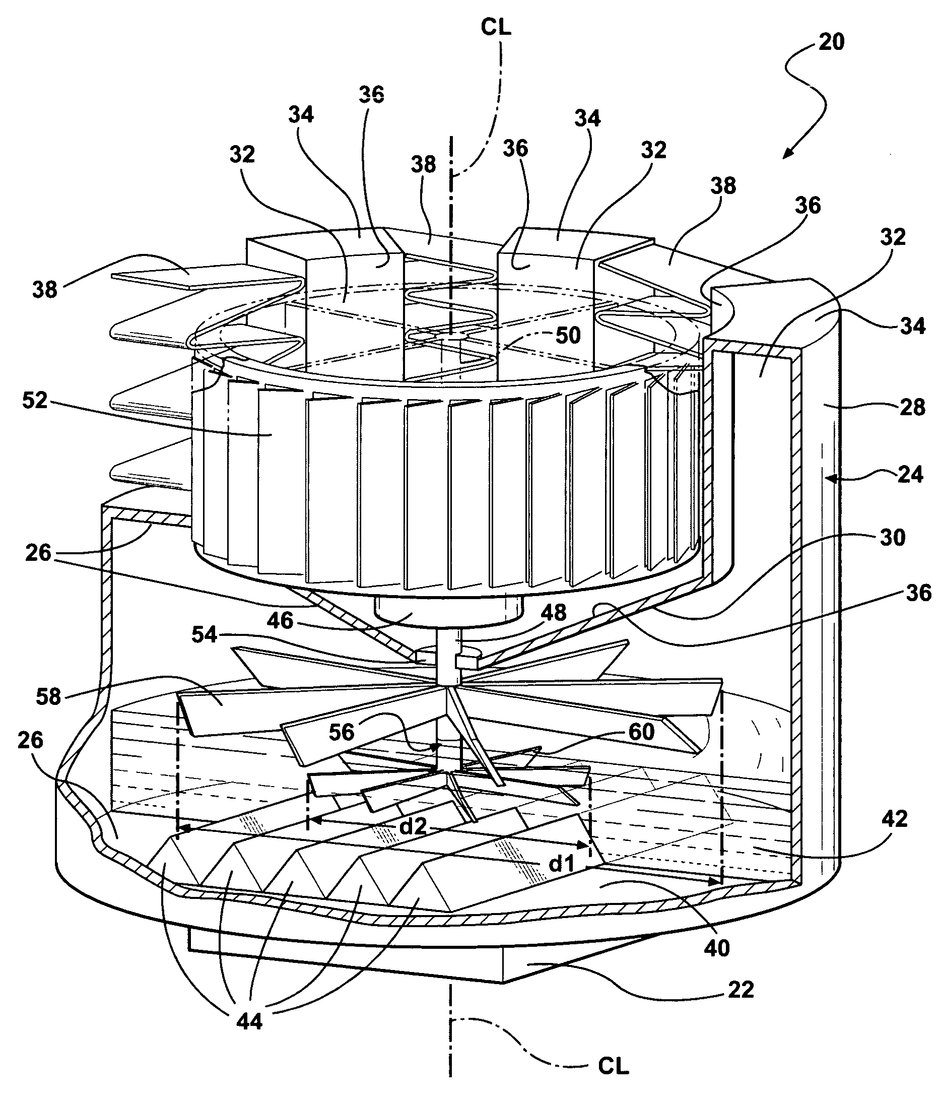 High performance thermosiphon with internally enhanced condensation