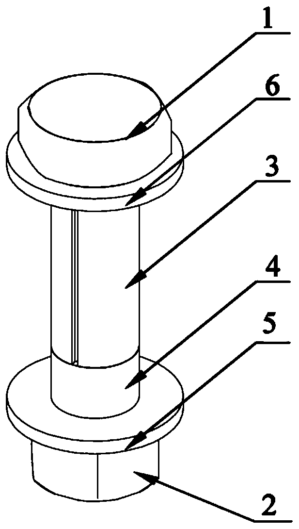 Expansive check bolt kit for ocean buoy