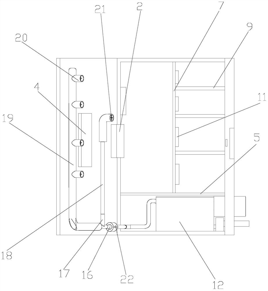 Low-voltage reactive compensation power distribution cabinet