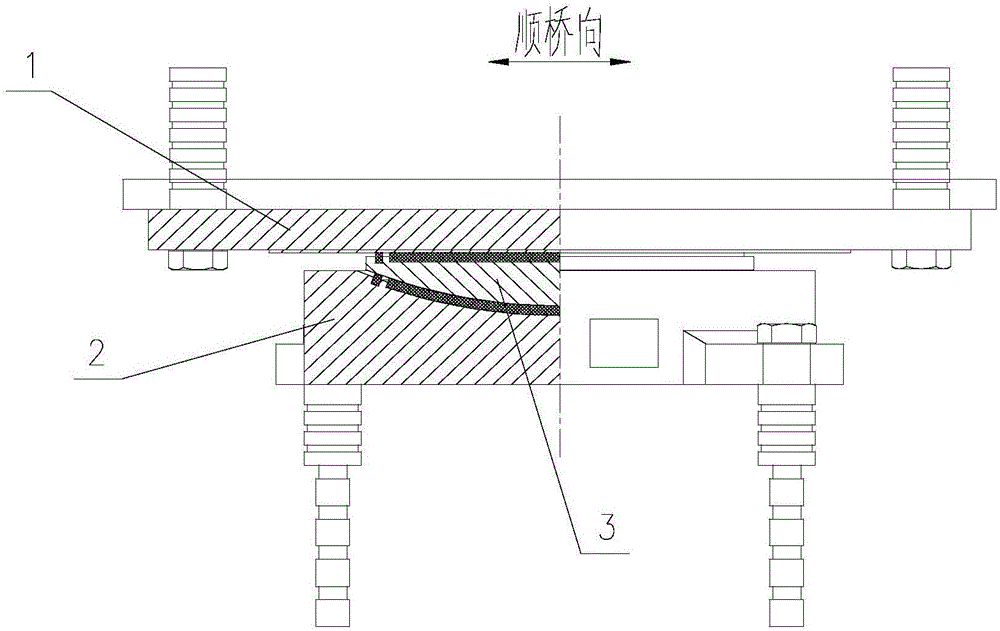 Weather-proof steel support for bridge