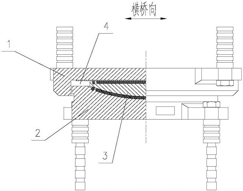 Weather-proof steel support for bridge