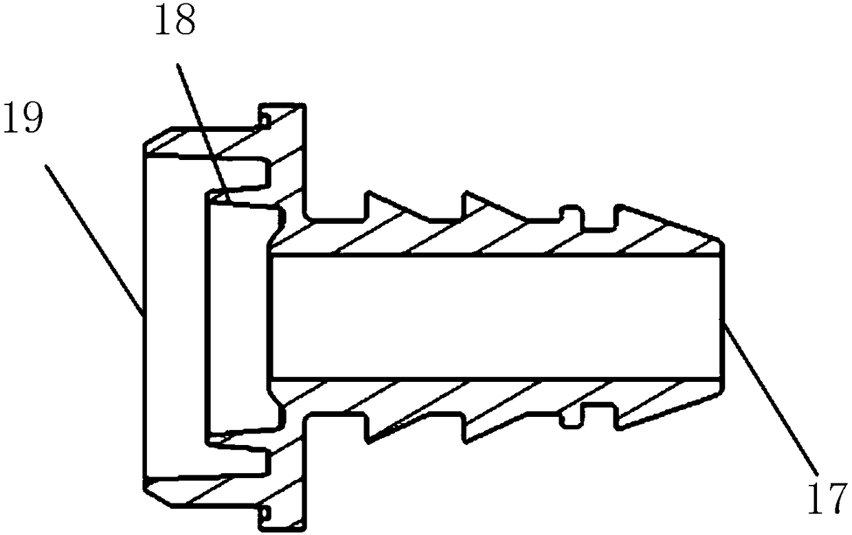 Double check valve integrated device applicable to automobile fuel vaporization system