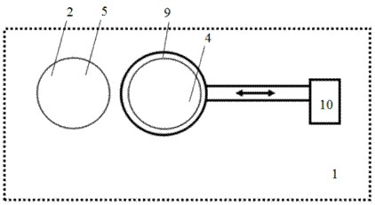 Laser rapid prototyping method and device easy for solid separation