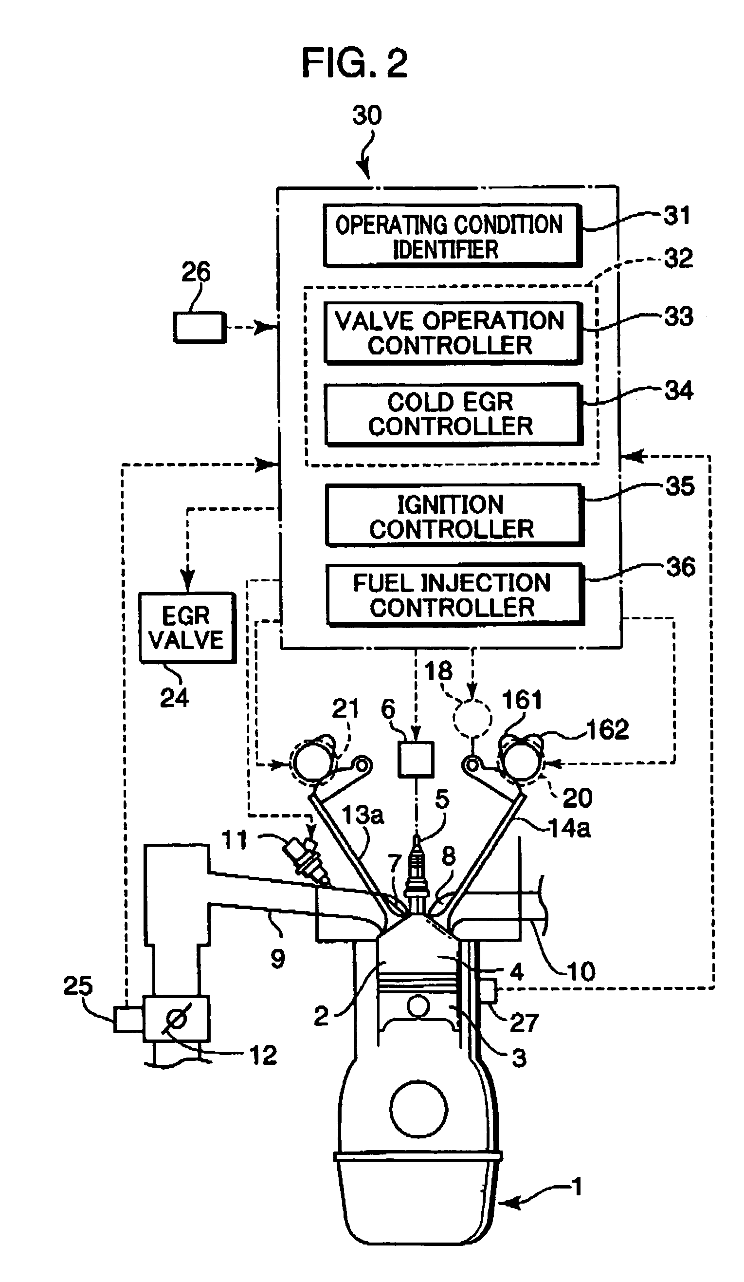 Control device for spark-ignition engine