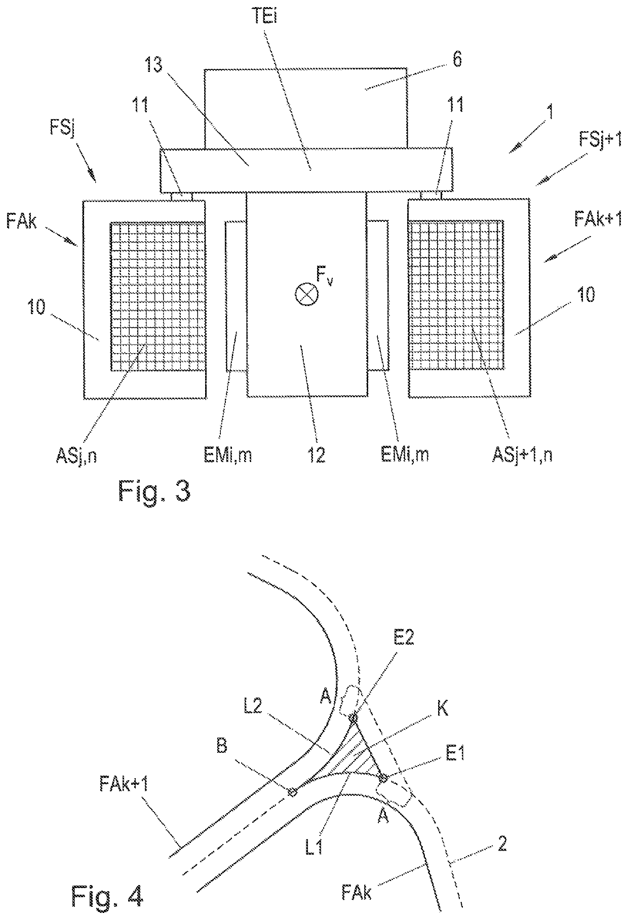 Method for operating a long stator linear motor with switch