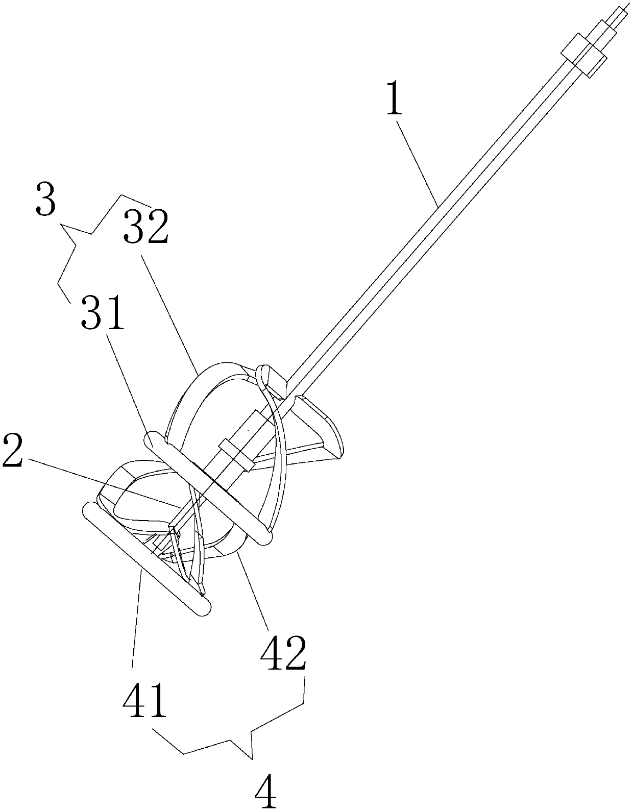 Two-way rotary stirring assembly, mixer with application of assembly and operating method thereof