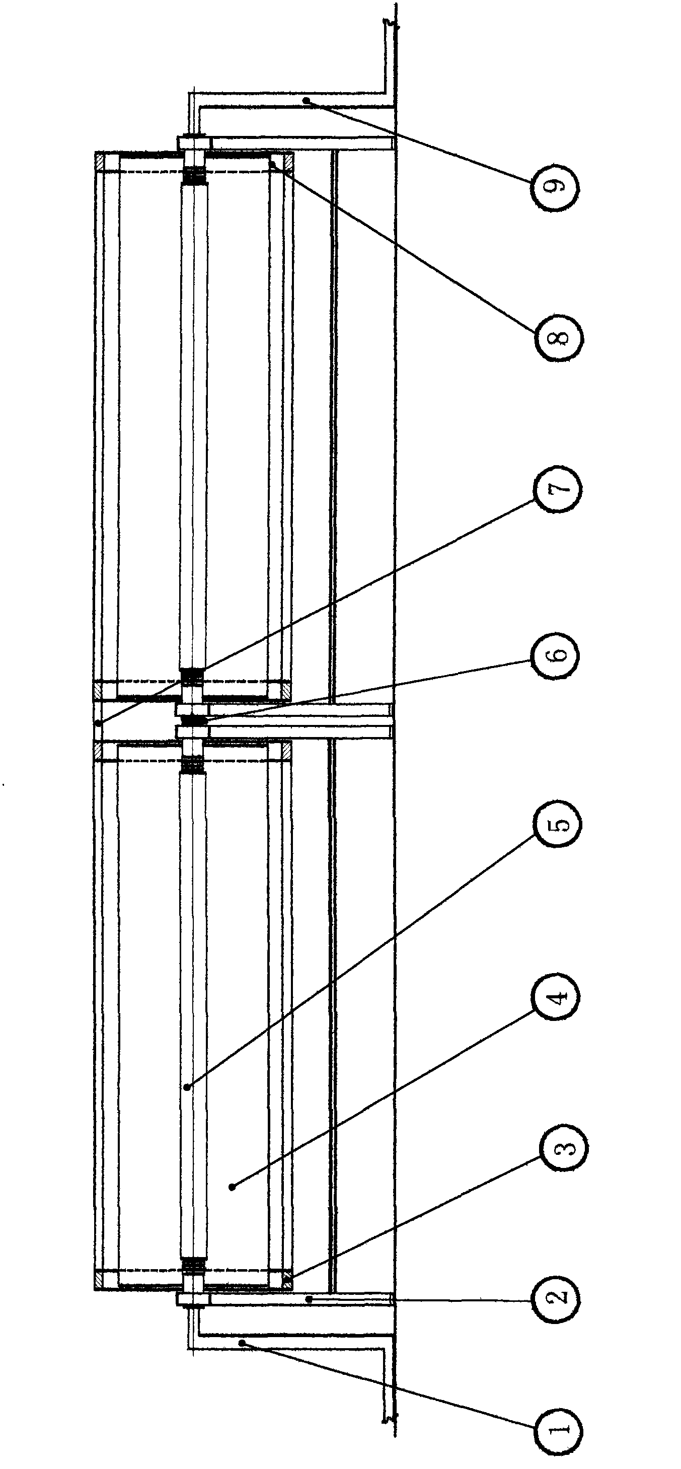 All-direction reflecting groove-type solar heat collection device