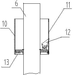 Automobile top locking type oil vapor recovery sealing device