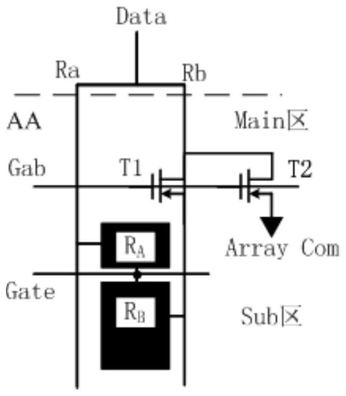 An array substrate and a liquid crystal display panel