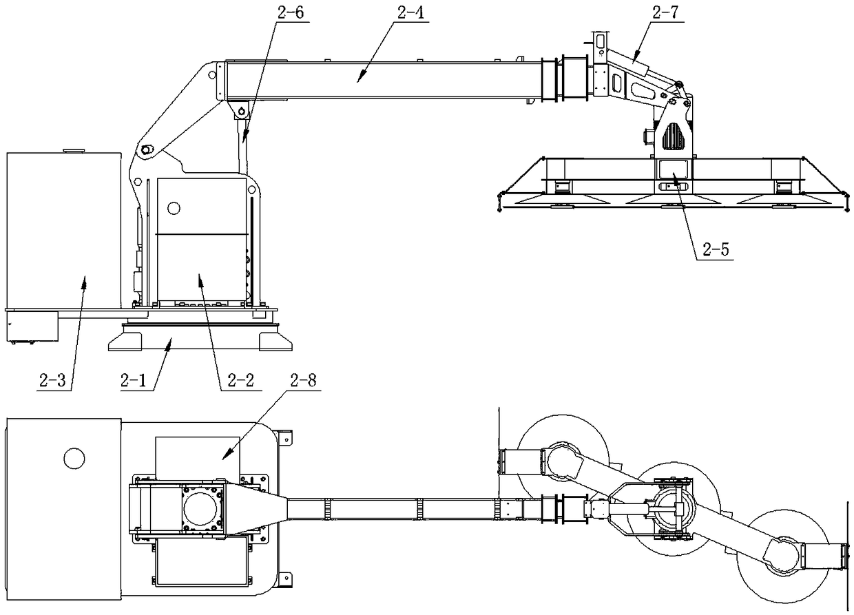 Greening comprehensive maintenance vehicle