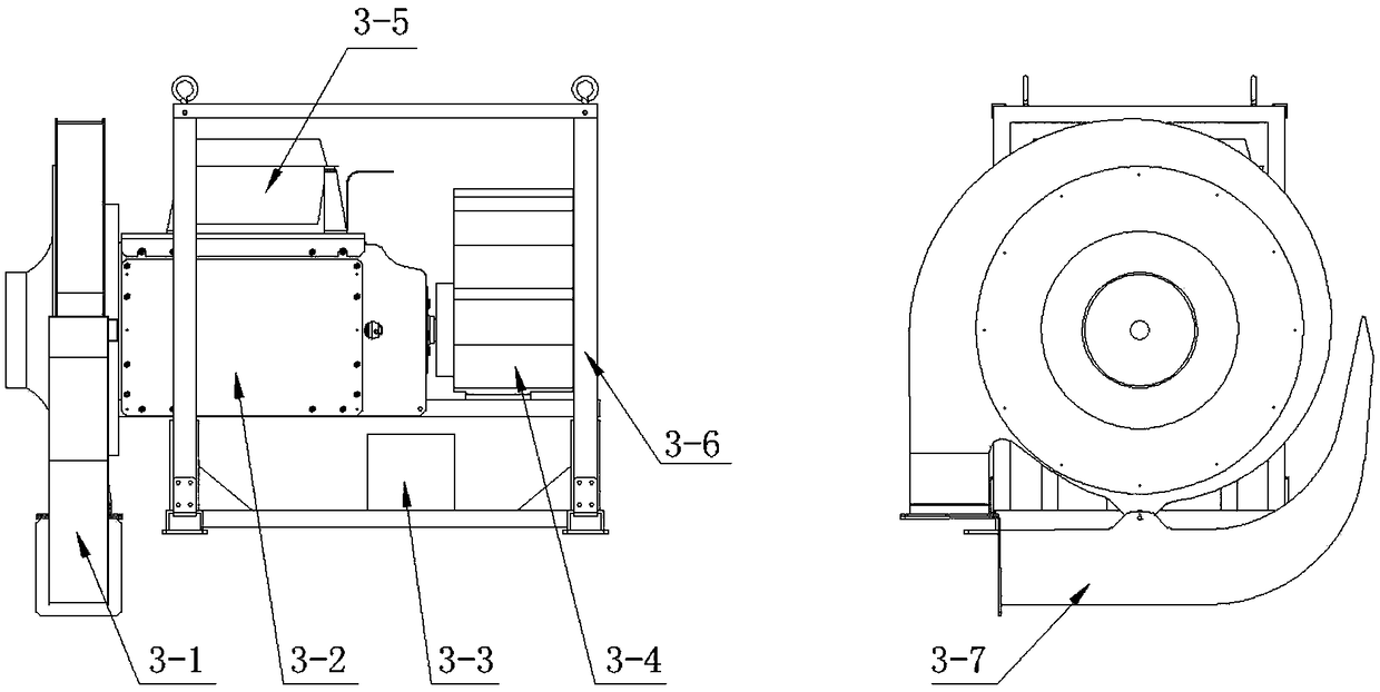 Greening comprehensive maintenance vehicle