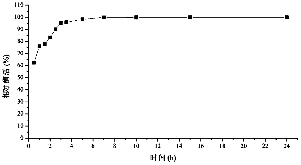 A kind of immobilized spore laccase and its preparation and application