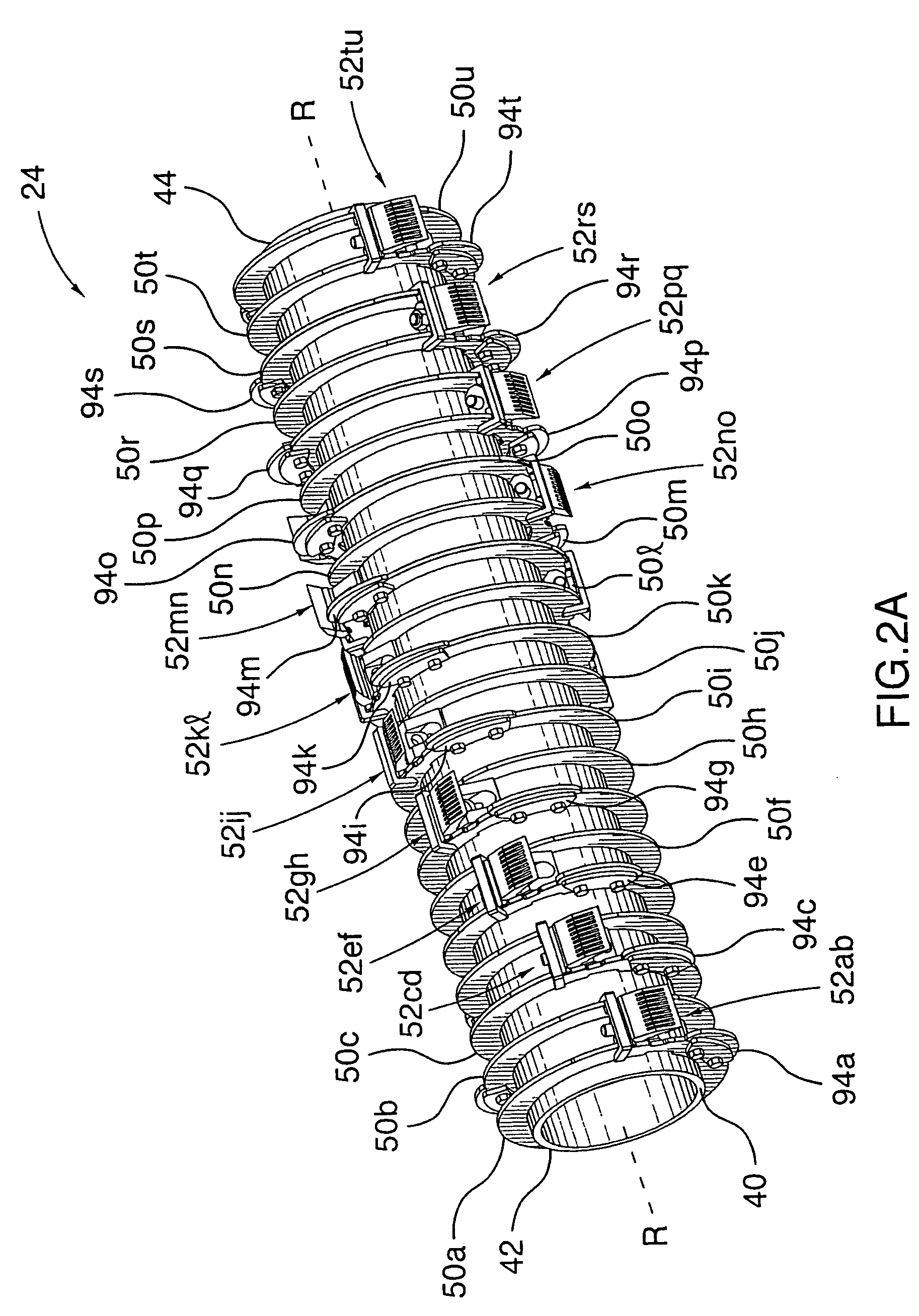 Protective guard members for cutting tooth assemblies mounted on a brush cutting head