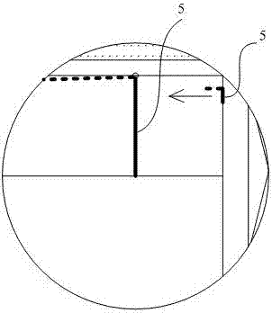 Horizontal type air cooling refrigerator