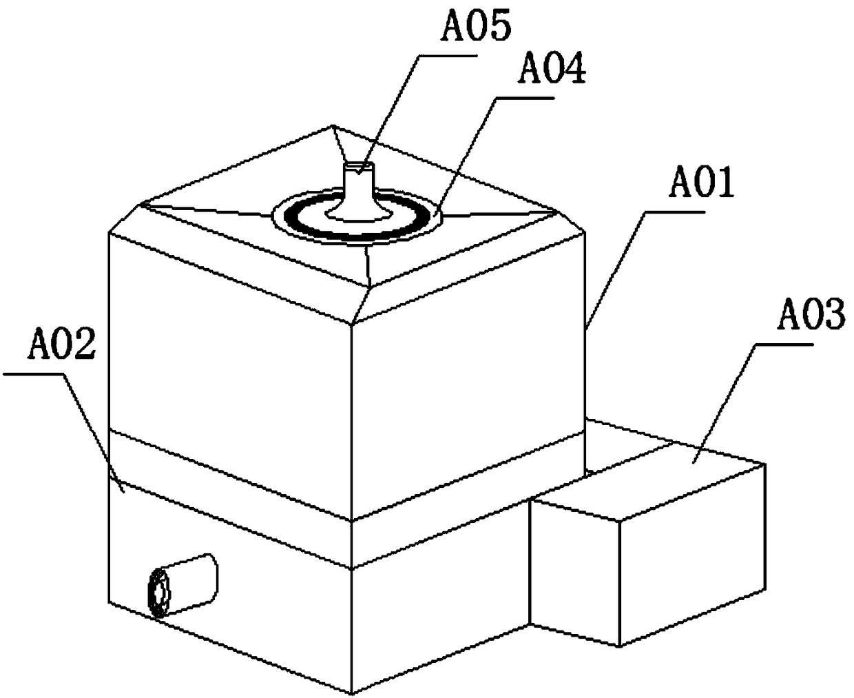 Exhaust gas waste heat recycling device used in organic silicon production process and application method