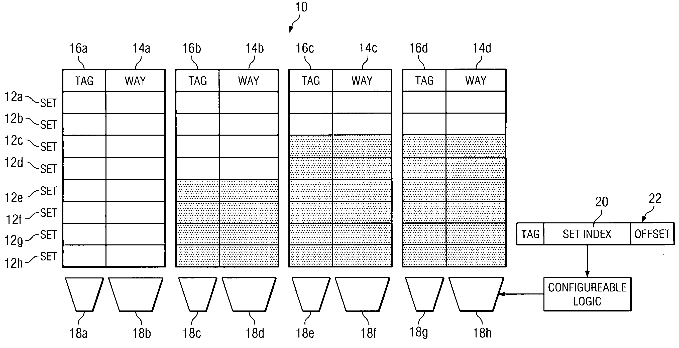 Reducing power consumption at a cache