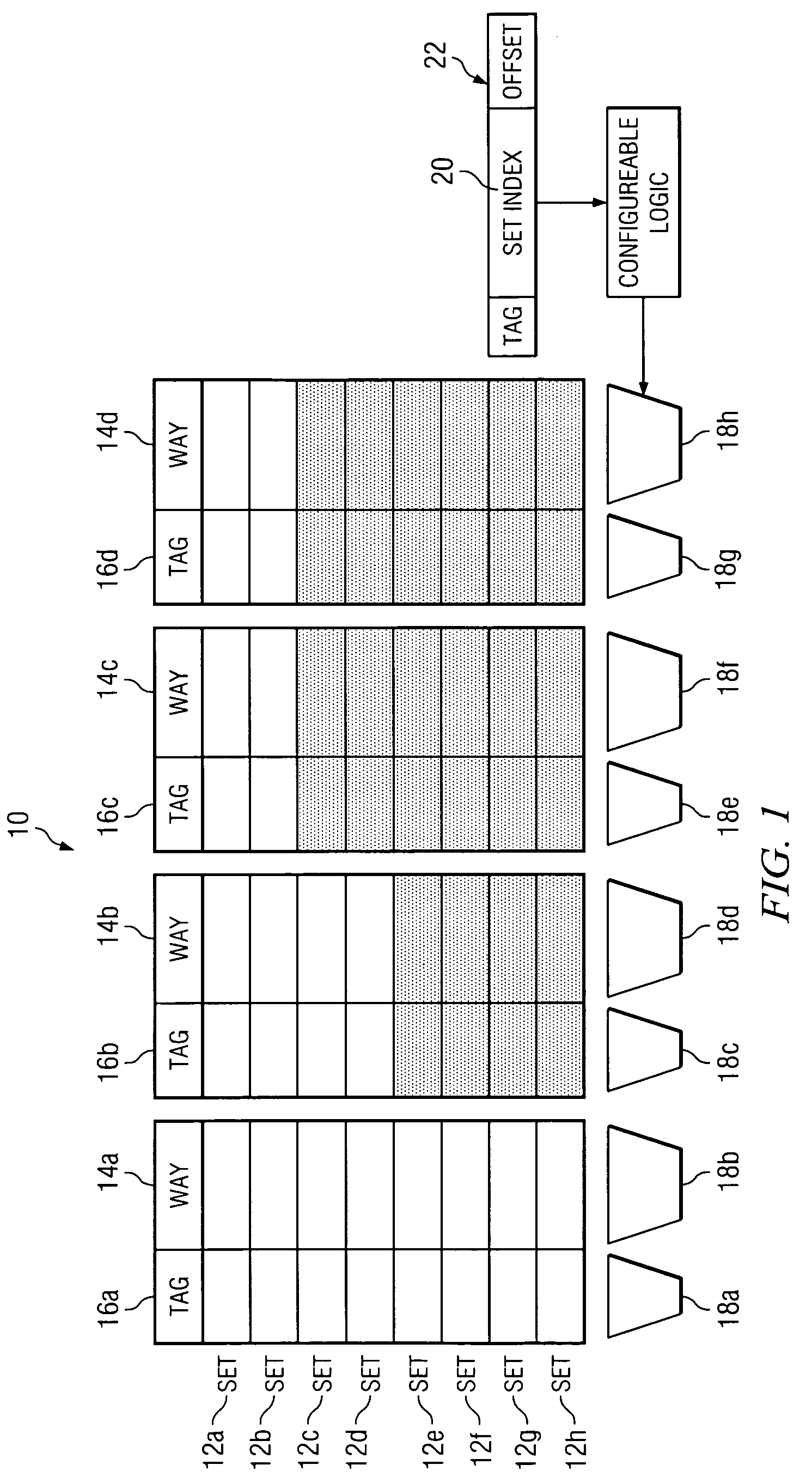 Reducing power consumption at a cache