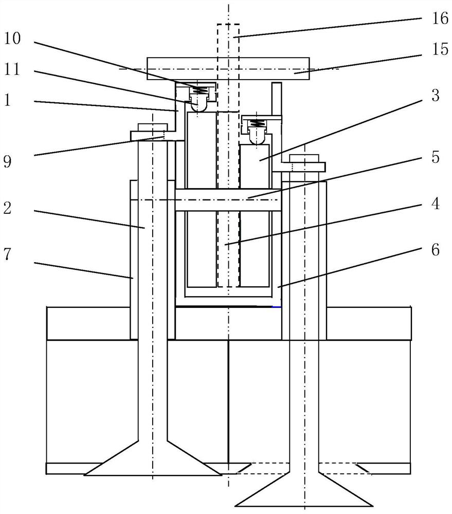 Concave wheel rotor-type valve mechanism