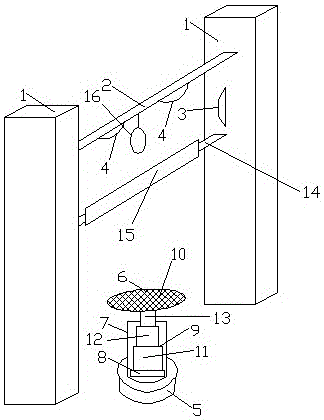 A compound swivel fitness machine