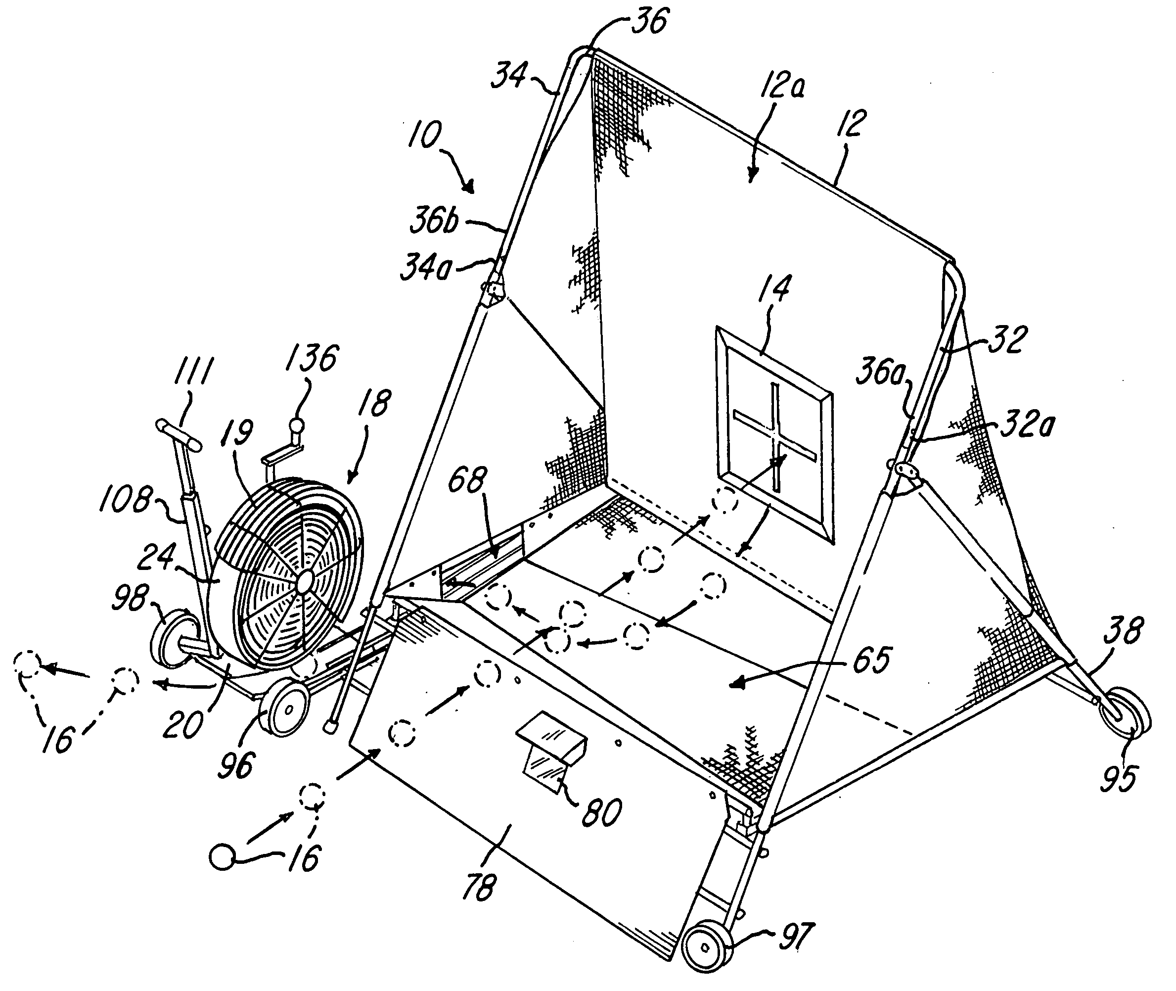 Baseball training system and method