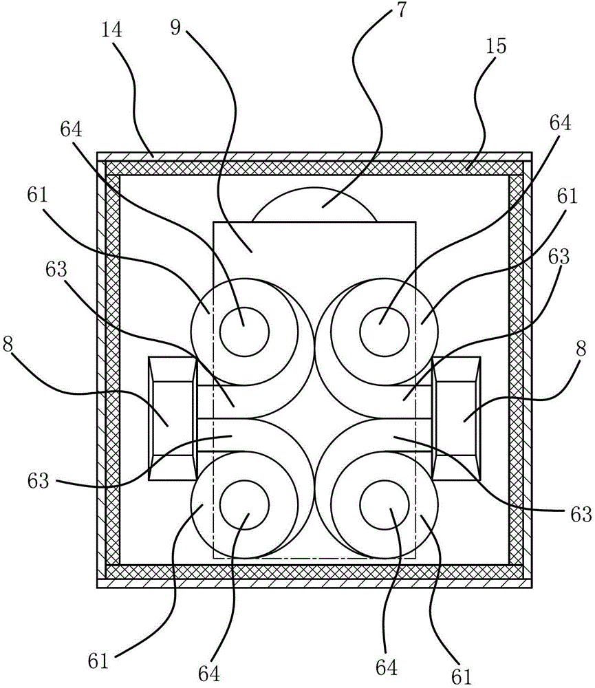 Grinding machine with a dust removal function