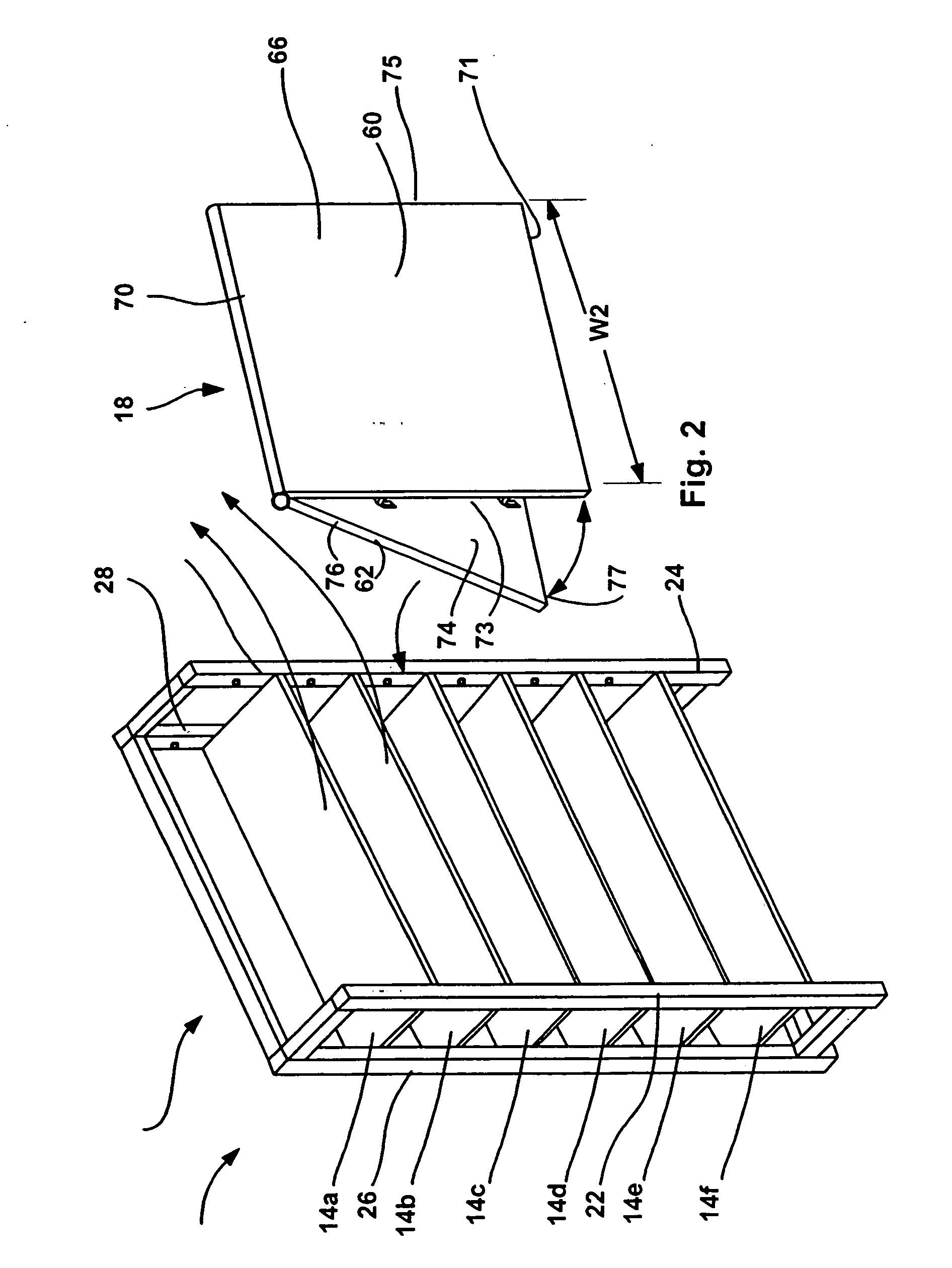 Convertible projection assembly and method