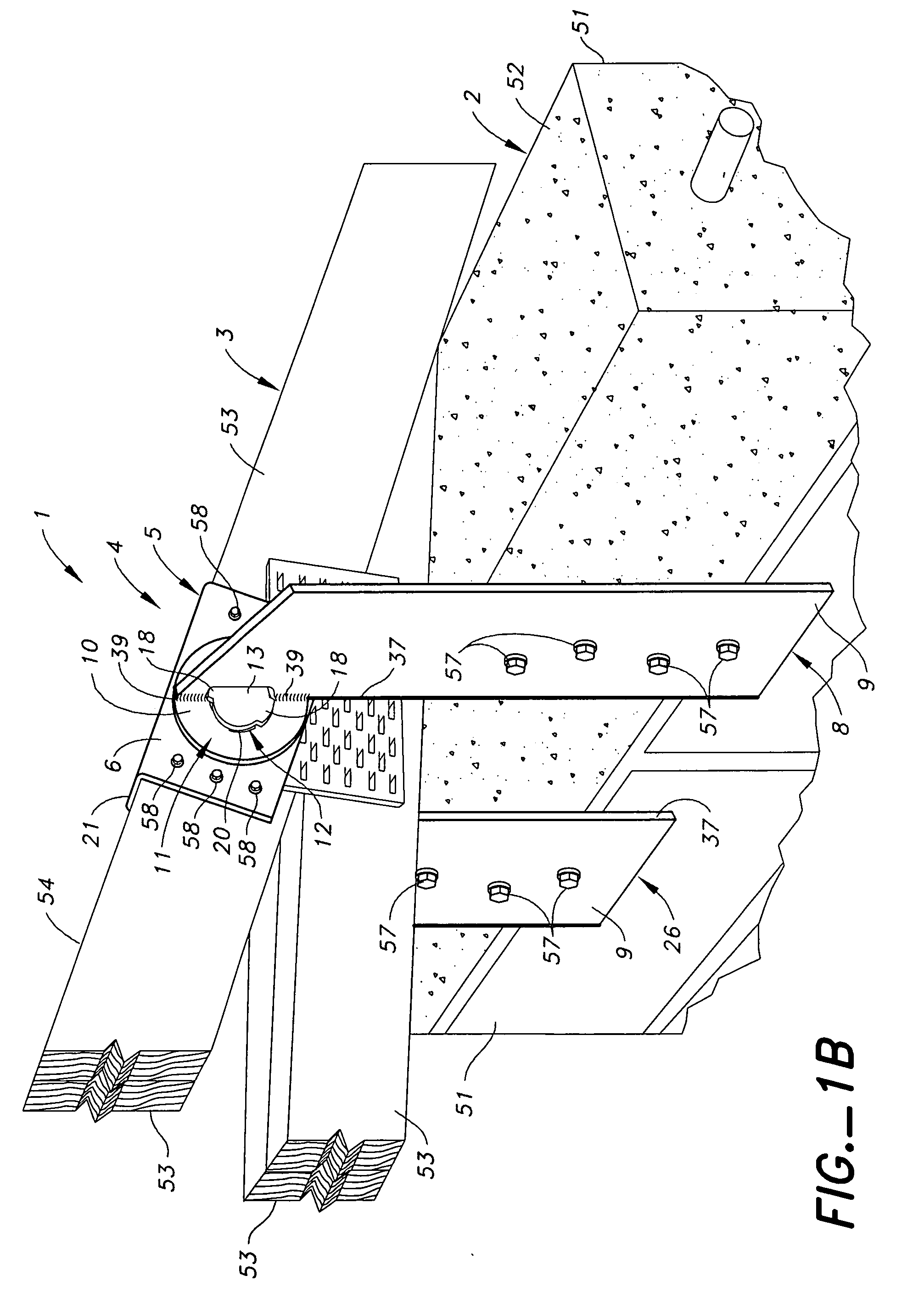 Girder tiedown