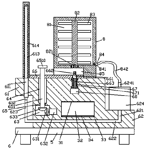 High-efficiency agriculture pesticide spraying vehicle