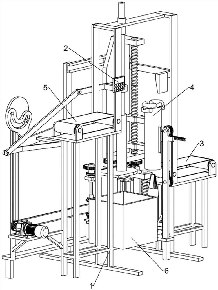 Automatic feeding, positioning and assembling machine for schoolbag straps