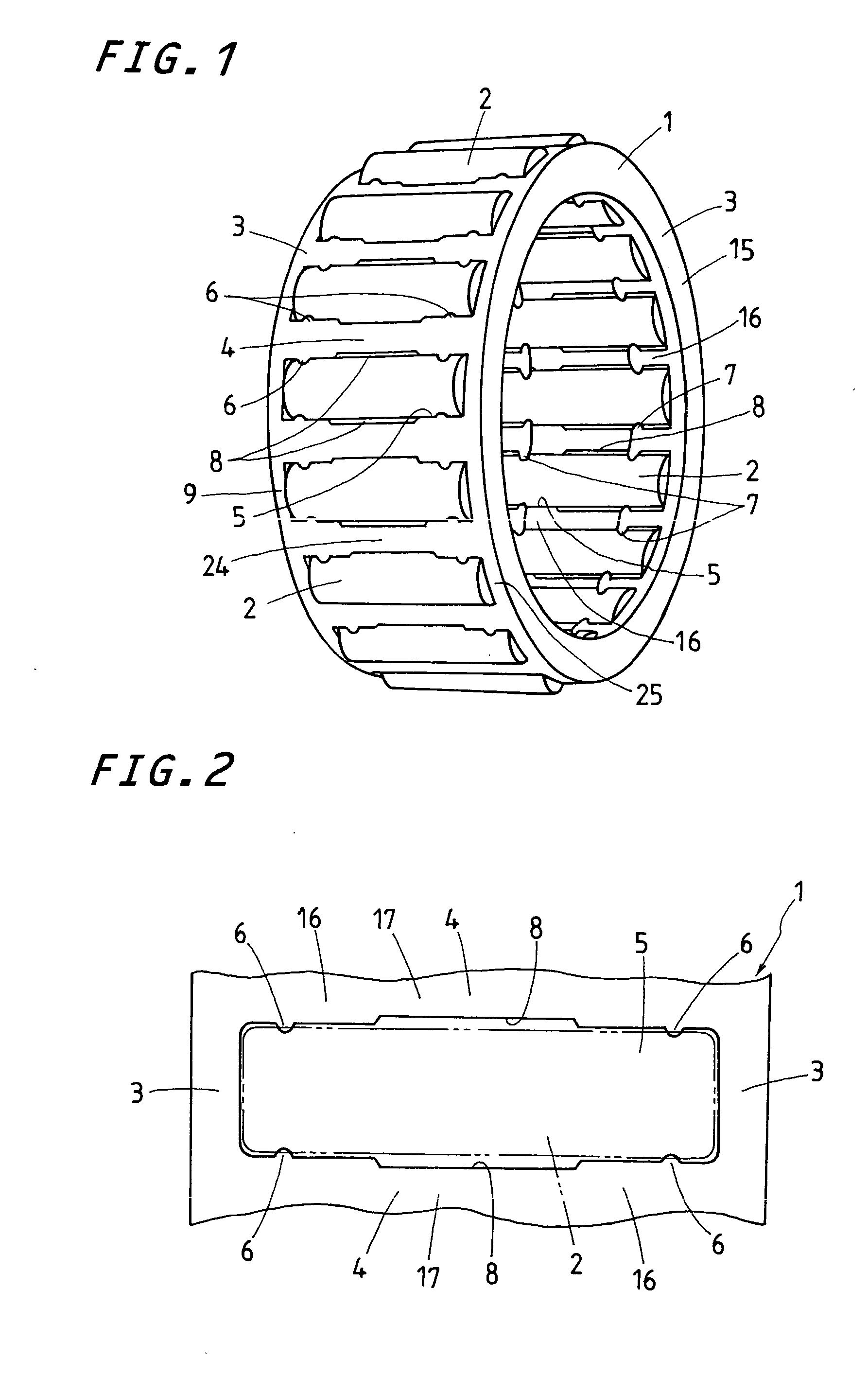 Roller bearing cage and method of producing the same