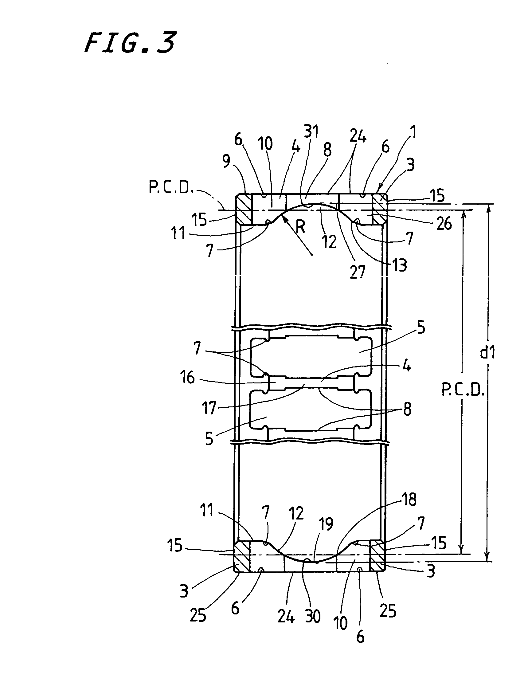 Roller bearing cage and method of producing the same