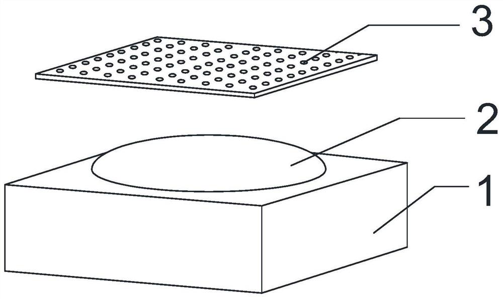 Metallurgical replica material as well as preparation method and replica process thereof