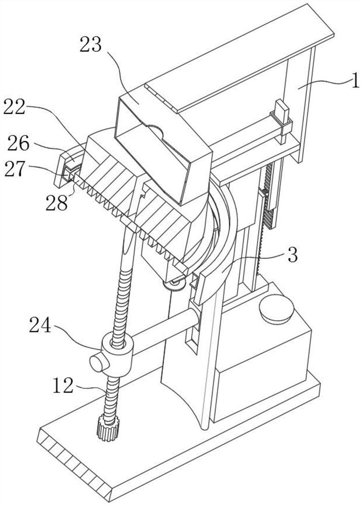 Centrifugal automatic forming mold for plastic processing