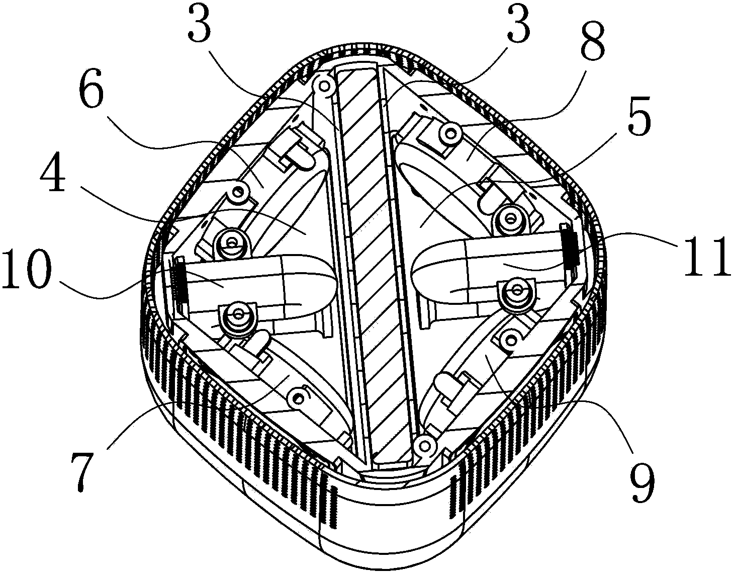 Resonance portable acoustics device with dual 360-degree sound production