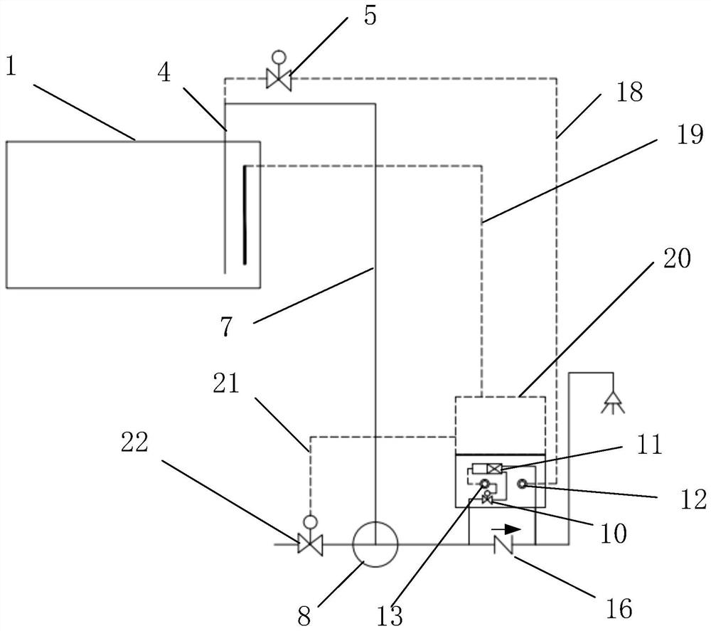 An auxiliary device for a solar water heater