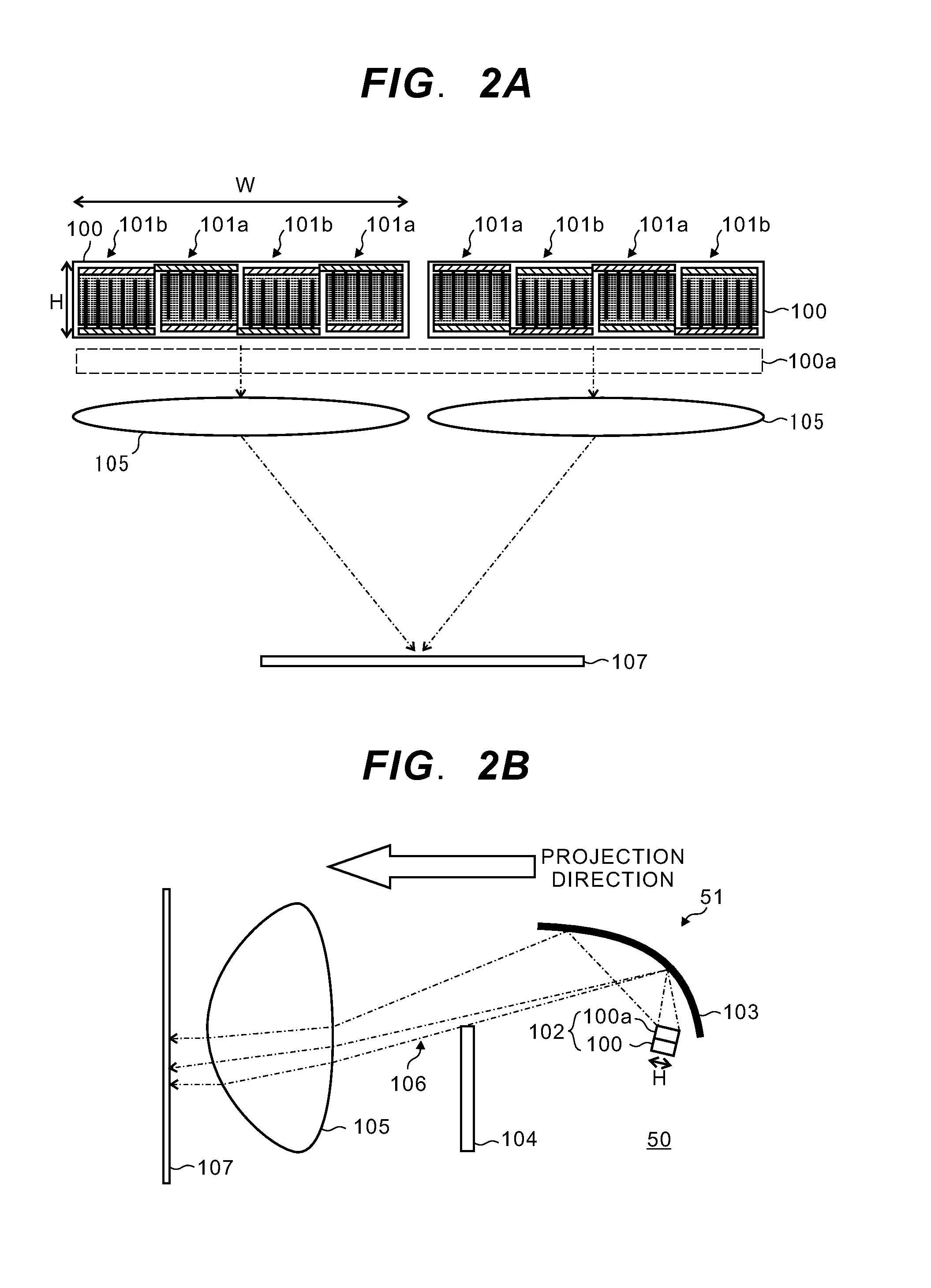 LED array capable of reducing uneven brightness distribution